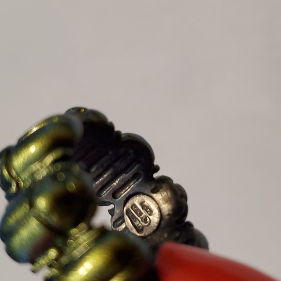 Bottega Veneta Scarab Beetle Silver Ring - Size 6 (Italy 13) NWT - Picture 6 of 11